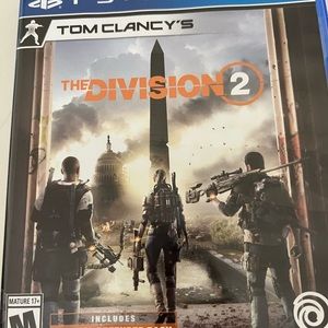 PS4 Tom Clancy The Division Two video game